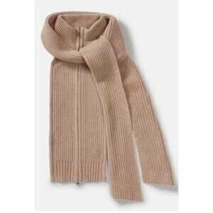 VERONICA BEARD Dickey tan Brown NWT NASSAU OATMEAL Wool Scarf sweater Vest